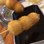 串カツ田中 - うずら 安定の美味しさ