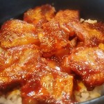 風遊斎 - 辛味噌軟骨ソーキ丼