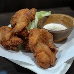 つかふき屋 - 地鶏もも唐揚げ サワークリーム掛け