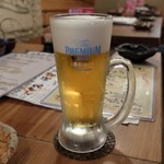 炭焼笑店 陽 - 生ビール