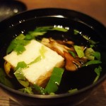 酒肴かわせみ - 海老しんじょのお吸い物