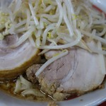 ラーメン二郎  京都店 - 「ラーメン」（750円）豚アップ