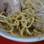 ラーメン二郎  京都店 - 「ラーメン」（750円）※麺アップ