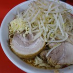 ラーメン二郎  京都店 - 「ラーメン」（750円）※トッピングニンニクのみ