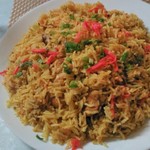 マルハバ デラ パキスタン レストラン - チキンビリヤニ（スパイシーなパエリア風ライス）