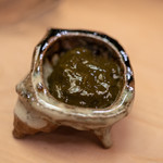 いさみ - 2018.11 アワビの肝の味噌漬け
