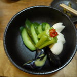 かぶと - お新香