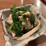 Tenran Sosan - 奥様の手料理「ひととおり」の一品目。