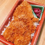 Takeno Ya - 竹の家のかつ重(ソースカツ重)  850円