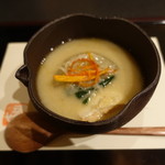 新日本料理 神也 - 大根、鮭、かすに