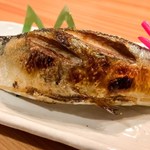 酒肴ほたる - 秋刀魚の塩焼き