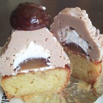 ミティーク - 栗モンブラン　カット