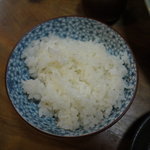 かぶと - 酒のつまみになる白飯（魚沼産）