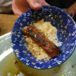 かぶと - ご飯+蒲焼+出汁の出た焼きタレ