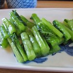 晴山ゴルフ場 レストラン浅間亭 - 野沢菜