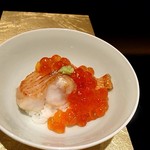 キンキといくらのちらし寿司