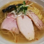 麺肴 今日から - 「鶏豚スープのヒマラヤ岩塩ラーメン」2018年11月30日