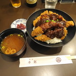 洋食屋牛銀 - 上牛カツ丼