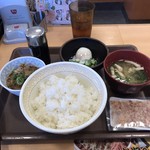 すき家 - まぜのっけごはん朝食！
            ご飯大盛り！