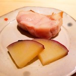 たかおか - 出汁にこだわる漬甘鯛の焼き物