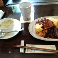 ステーキ池田 - スープ・サラダ・コーヒー付