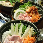 蛍 - 自慢のお鍋全７種。