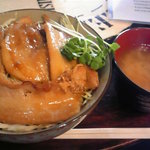 Kuro tetsuya - 黒豚生姜焼丼