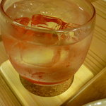 料心味力 秀 - 芋焼酎侍士の門水割り四杯目