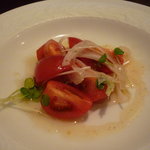 グリルフレンチ - トマトのマリネ（ランチ）