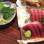 丸千葉 - 〆さば、まぐろ刺身