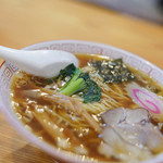 宝来家 - 拉麪（らあめん）、青菜（こまつなのたぐひ）