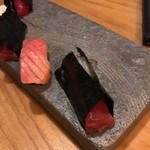 切り札 - 握り：中トロ　まぐろ漬け