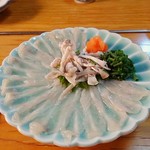 蟹料理・ふぐ料理 喜多川 - ふぐ刺し(小)
