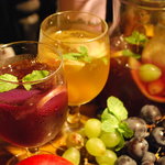 ダイニングテーブル カフェ ロカ - 自家製サングリア秋バージョン