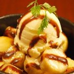 ダイニングテーブル カフェ ロカ - 本日のパンケーキパフェ