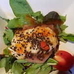 中国料理 桂花 - 前菜のマグロの山掛け中華風