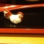 名古屋コーチン 鳥しげ - コーチン？の箸置き