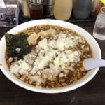 ぐうらーめん - ぐうラーメン薬味玉ねぎ大盛り