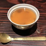 野口太郎 - 車海老とブラウンマッシュルームの茶碗蒸し