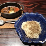 野口太郎 - 飛騨牛ネックのビーフシチュー＆トリュフライス
