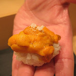 三谷 - ぷちサイズのウニのにぎり