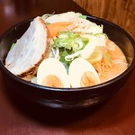 Aomori Sumibiyaki Tachinomi Daarin - 野菜たっぷりメガ味噌らぁめん