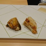 鮨 竜介 - 穴子2種