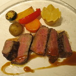 リストランテ サクラ - 左：ヒレ、右：ロース