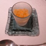 リストランテ サクラ - 人参とみかんのグラニテ