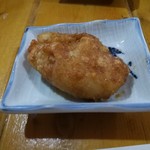 Momiji No - そばがき揚げ　サービス