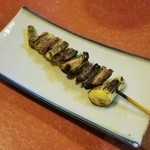 うなぎの大新 - サービスの鰻の塩焼き