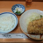 とん八亭 - ヒレかつ定食