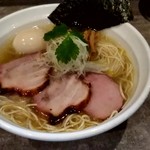 麺処 風人 - 【2018.12.2(日)】特製塩そば(大盛・225g)980円