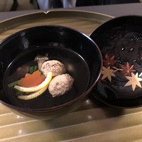 京料理 かじ - うずらの吸い物